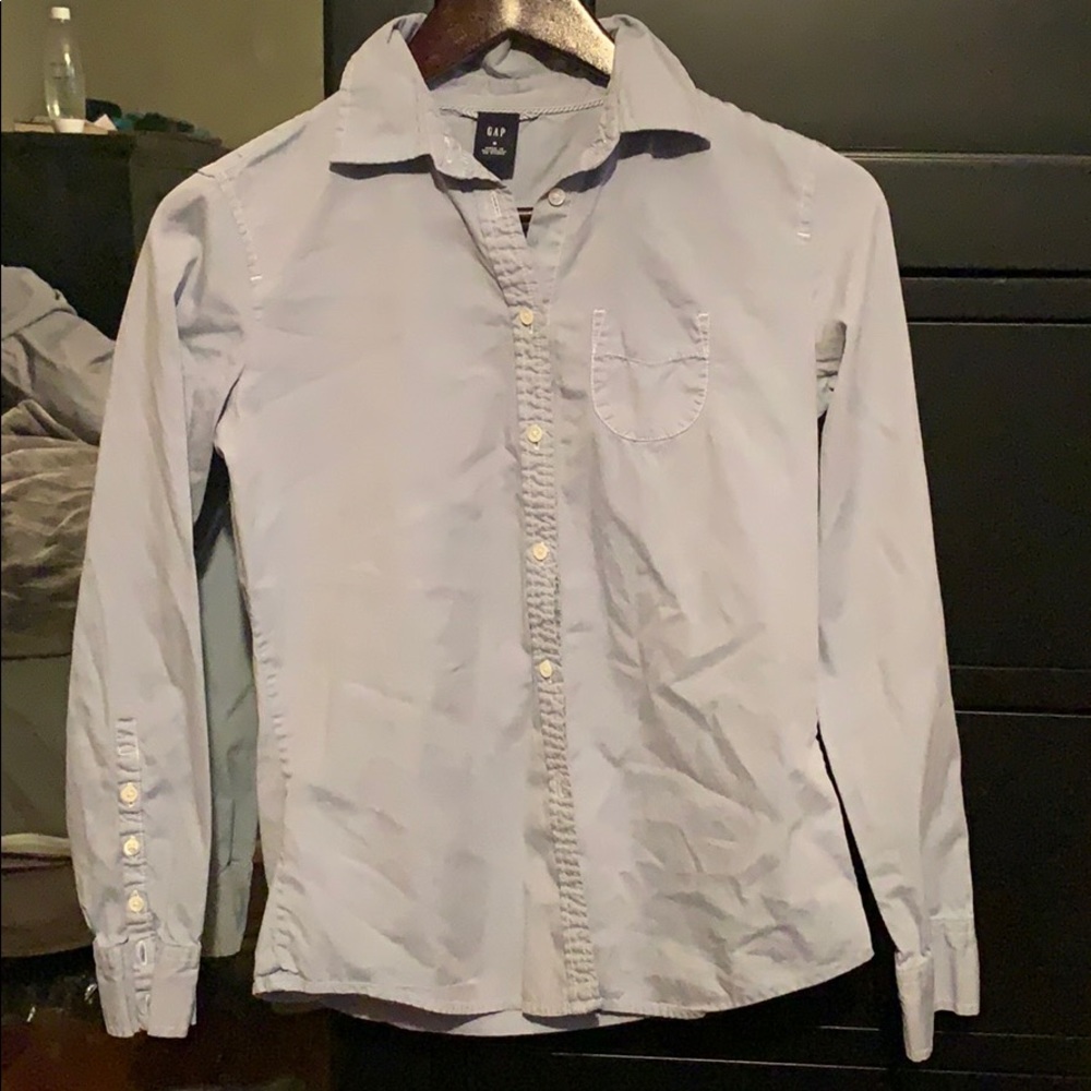 Cotton chambray shirt